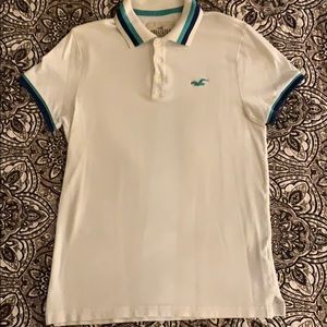 White Hollister Polo